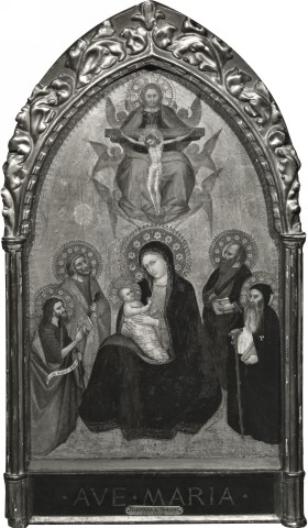 Anonimo — Taddeo di Bartolo - sec. XIV - Madonna dell'Umiltà — insieme